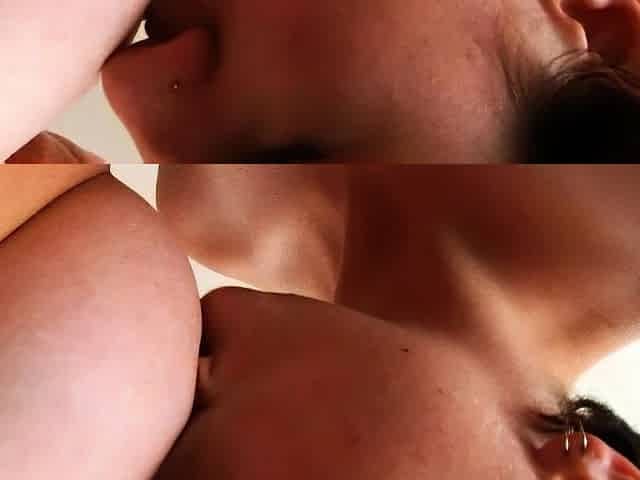 Beautiful pussy licking amateur teen stepsister lesbians