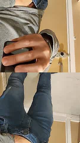 Got lewd in the changing room whilst trying recent panties