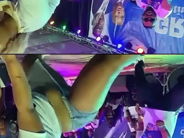 Horny college amateurs have group sex