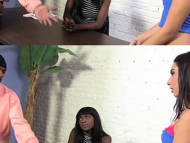 Rachel Rose fucks with a black guy for a new laptop