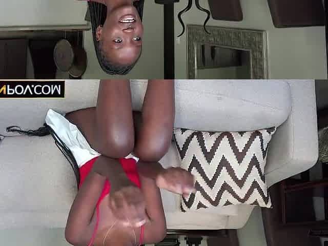 Constricted Ebony Chick Vagina Stretched After Coarse Unfathomable Mouth In Fake Casting