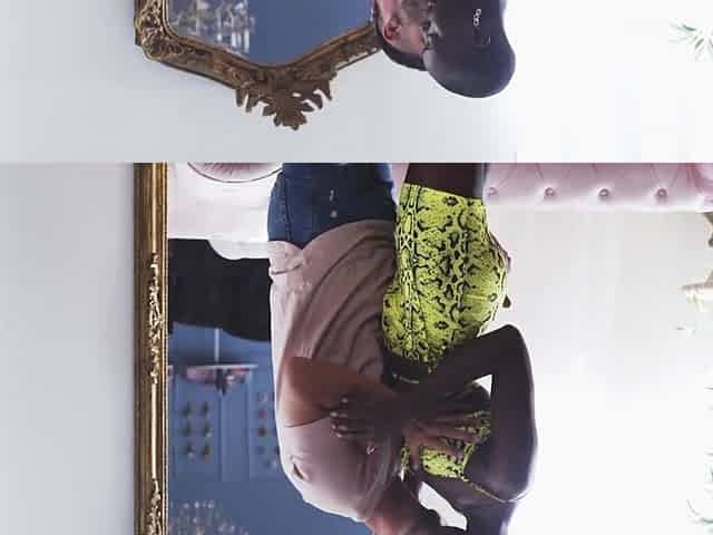 Afro Female-dom Creampied By White Knob