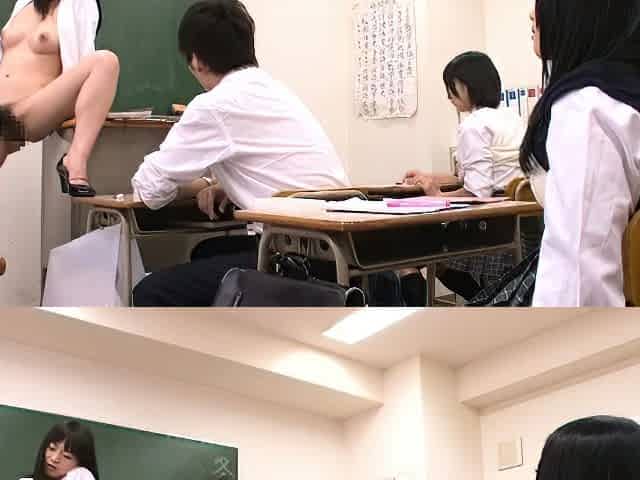 Japanese teen finger fuck