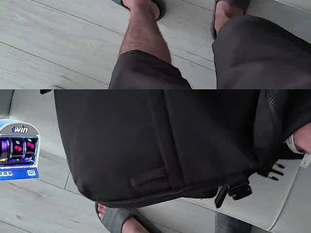 I Jrk Off With Stranger Pants In Hotel But This babe Caught Me And We Screw But I Inadvertently Cum Inside