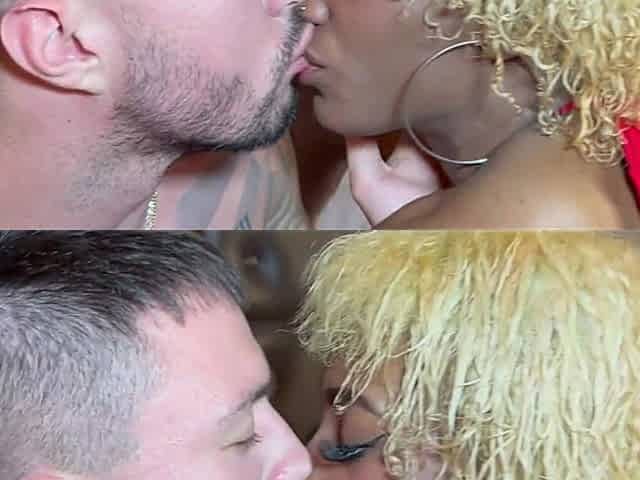 Latina with an Incredible Ass Talks Dirty While She Gets Two Huge Cocks