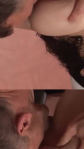 Hot Santa wife surprises husband with good suck and fuck