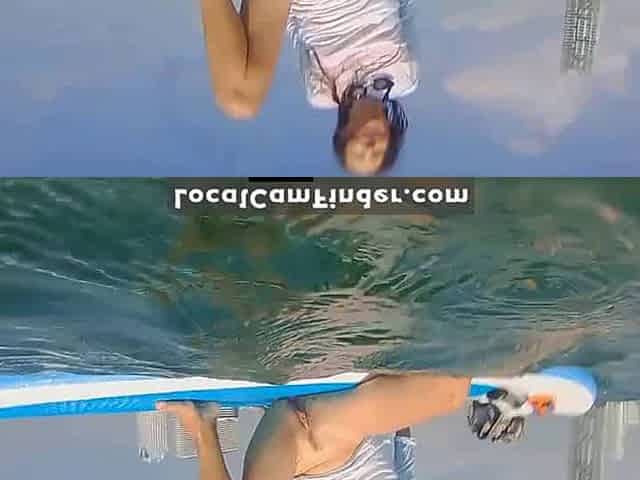 Surfer Catches Me Masturbating with a Butt Plug on the Waves