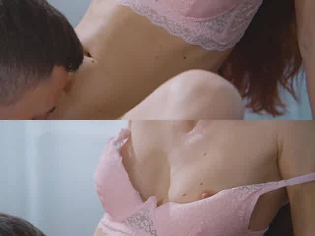 Slim Small-titted Redhead Babe Arian Joy Gets CIM After Rounds Of BJ & Hot Dick-riding