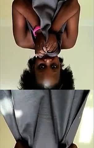 African Amateur with a Large Clitoris