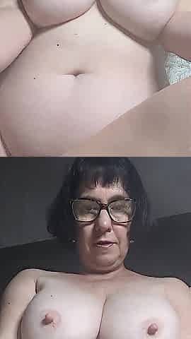 Cum look at my aged lustful body and cum to me