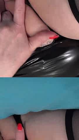 Black Pvc Playtime