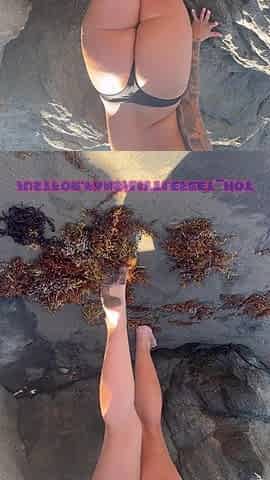 LittleFeet Plays On The Nudist Beach??