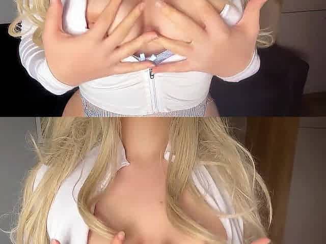 Cicii Doll Anal Part 1: Breasty Cutie Masturbates Herself. Getting Willing for a Weenie to Bang Her Butt & Twat.