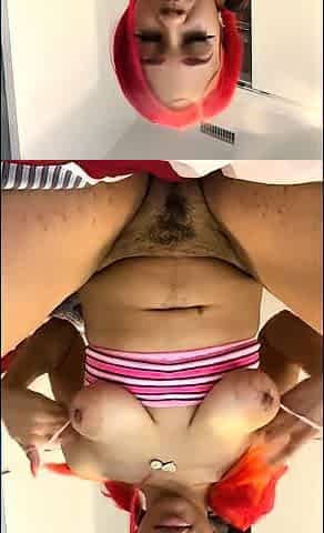 Hairy amateur solo toy fuck