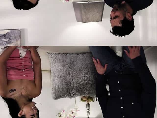 Enticing Asian teen Minami Hirahara takes on a big cock