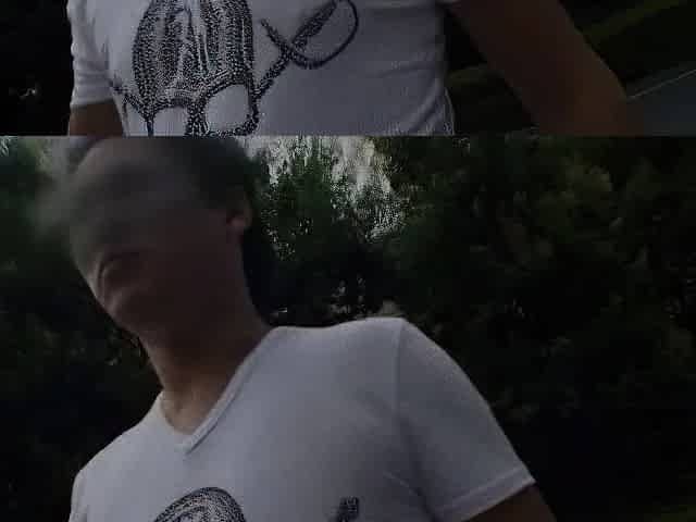 Busty japanese teen fingering on camera