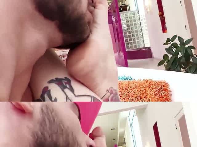 All Natural Tattooed Girls Love Deep Hardcore Anal Fucking