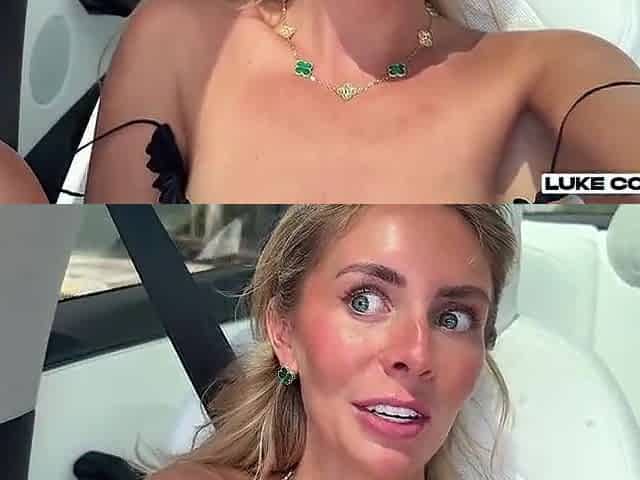 Bonnie Blue Picked Up and Drilled In Car Driving