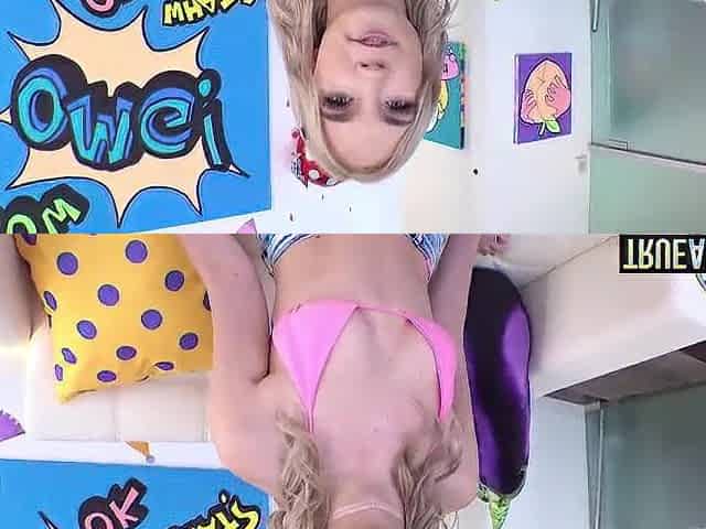 Slim golden-haired is willing for some hawt butt screwing action