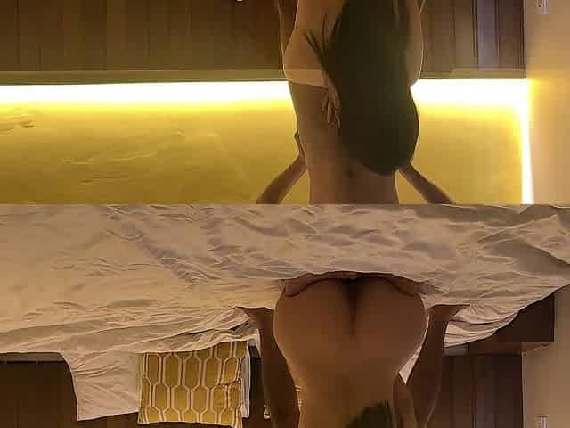 One nightstand sex with hotel reception angel at her hotel