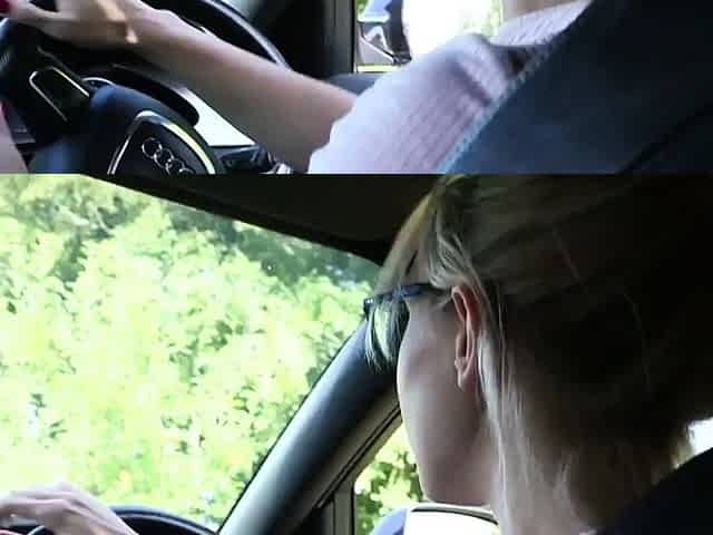 Petite teasing blonde loves to watch