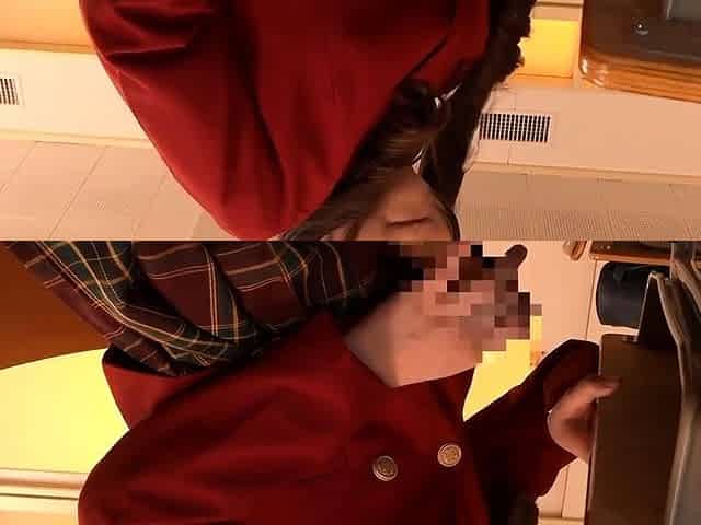 Hot college japanese teen sucks cock and fucks like maniac