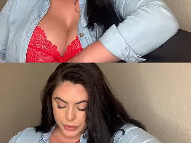 Curves Silver Girl Horny Masturbation