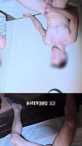 Sauna Adventure I Stay Alone with the Stranger He Creampied My Anal While His Girlfriend Is Away