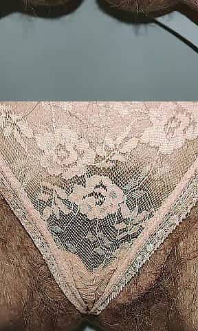 Hirsute Vagina in Pink Pants Pissing ???? Close Up
