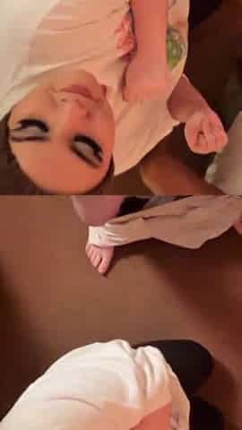 Chainmail Chastity Cuck & a Biggest Rod Oral