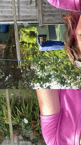 Pissing Outdoors Followed by Chatting with My Tits Out