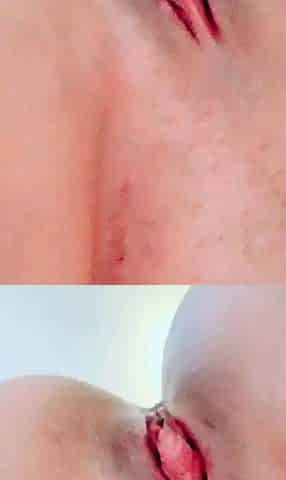Milky ass solo hoe anally toys