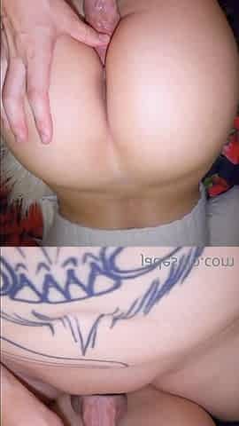 Tight ass brunette amateur Angel Hott