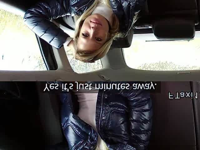 Good Looking Blonde Fucks In Back Seat