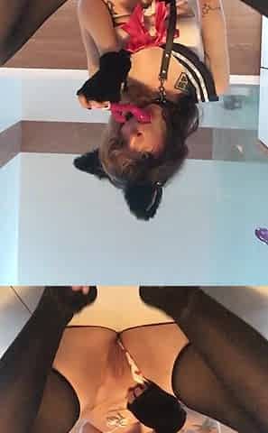 Cute Pet Teen Playing with Vibrator
