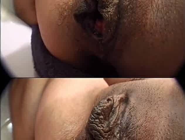 MILF with huge tits and meaty pussy lips fucks stud in bath