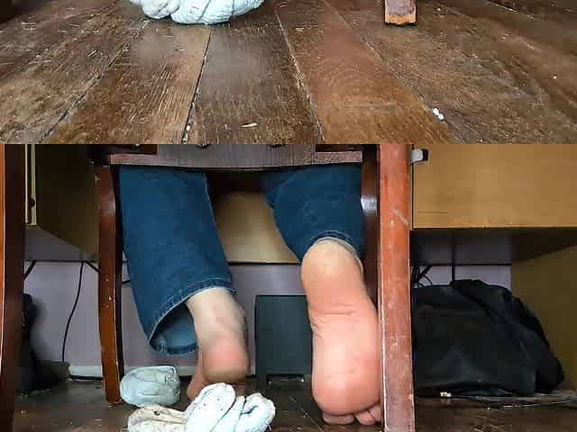 POV: Your femboy roommate teases u with their soles - JFF Preview