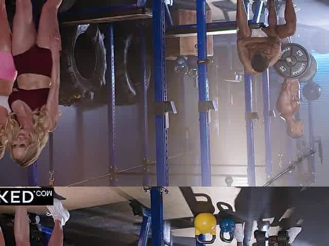 BLACKED Gym-bunnies Brandi & Kenzie share two thick BBCs