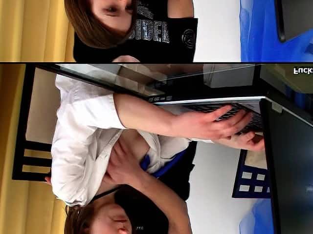 Naughty tutor seduces and undresses Peggy to dick her hard