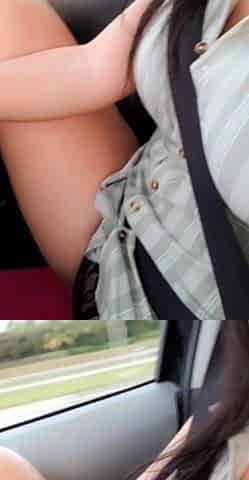 Busty Czech amateur fucks outdoor in public
