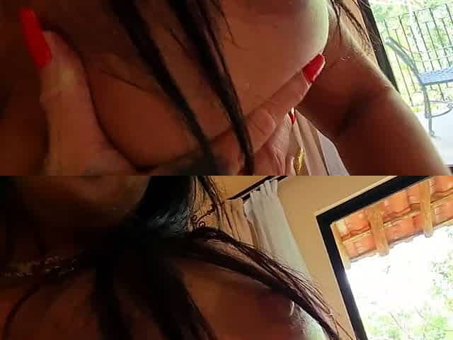 Horny amateur fat slut masturbates using her adult toy
