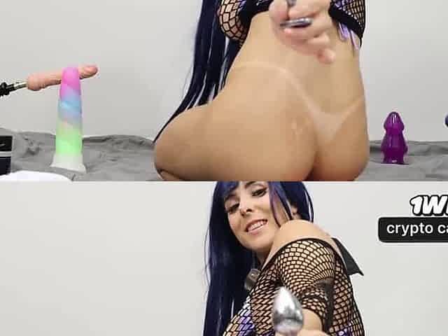 HINATA HYUGA GETS A ANAL TOY FUCK