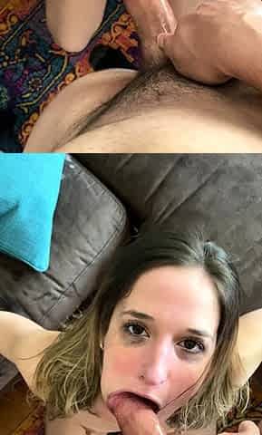 Amateur BJ Oral POV Blowjob Cumshot