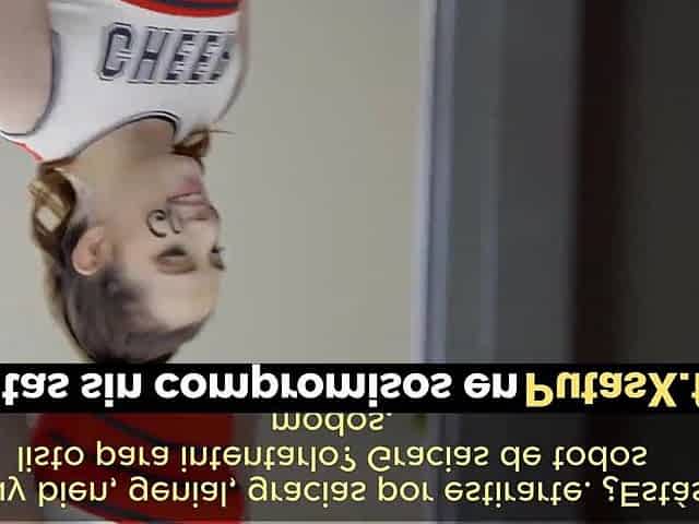 Teen Cheerleader Enjoys Vehement Sex. Family Taboo - Spanish Subtitles