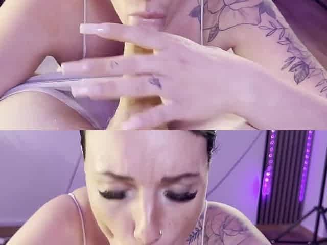 First Sloppy Blown, Then The Asshole Fingered With Dirty Talk And Cum Countdown