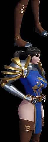 Captain Ashtinn Reed model by Twitter @LucionArt