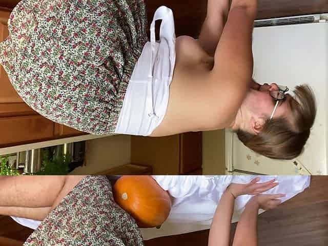 Humping and Fucking My Homegrown Pumpkin Brooke Casey