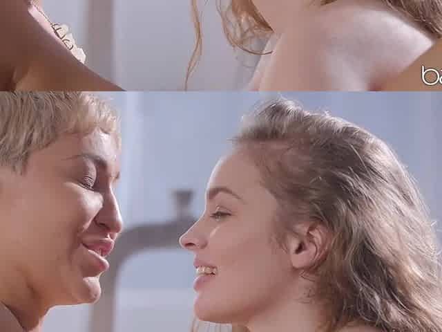 Lesbian MILF Ryan Keely and teen girl hot video