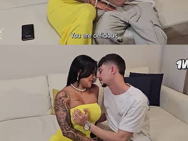 Colombiana gets roughed up by a big cock, rump and funbags - Mariana Martix and Tommy Cabrio x - steamy European xxx!