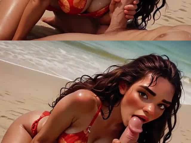Moana: Paradise Island - Hawt Lalin girl Deepthroat and All Holes Screw (AI-Generated)